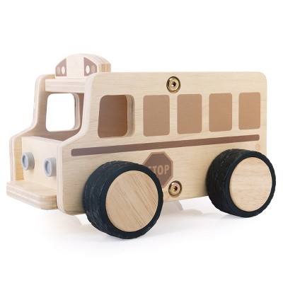 Guidecraft Wooden School Bus