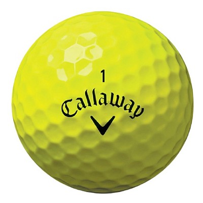 Callaway Supersoft Golf Balls 12pk - Yellow