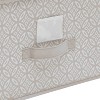 Simplify Storage Box Jumbo Gray Boho Print - image 3 of 4