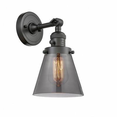 Cone - 1 Light Wall Sconce In Industrial Style-10 Inches Tall and 6.25 Inches Wide