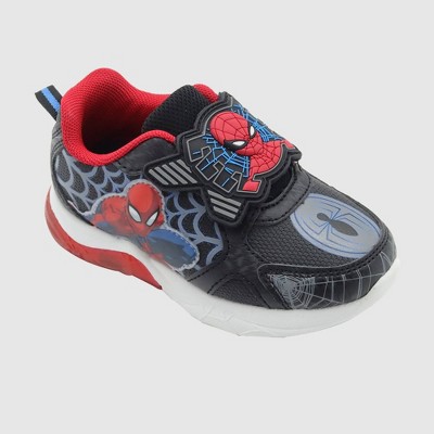 Toddler Disney Spider-Man Athletic Sneakers - Black 7T