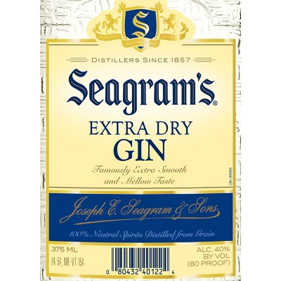 Seagram's Gin - 375ml Bottle