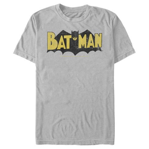 Men's Batman Logo Vintage T-shirt : Target