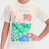 Girls' Short Sleeve Oversized Graphic T-Shirt - Cat & Jack™ - 2 of 4