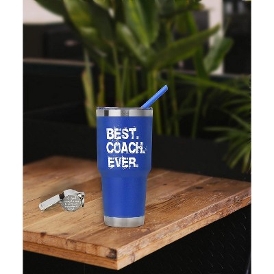 Meant2tobe Best Coach Ever Tumbler Gift Set Green Target