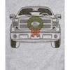 Men's - Ford - F150 Truck 2009 with Christmas Wreath Graphic Fleece Sweatshirt - 2 of 4