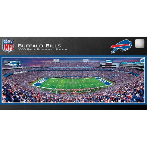 MasterPieces 1000 Piece Sports Panoramic Jigsaw Puzzle - NFL Buffalo Bills Center View. - image 1 of 4