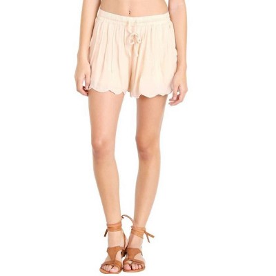Women's PENDANT RUFFLE FRILL CASUAL SHORTS - Somedays Lovin