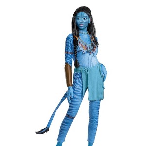 Disguise Womens Avatar the Way of Water Neytiri Deluxe Costume - Large - Blue - 1 of 3
