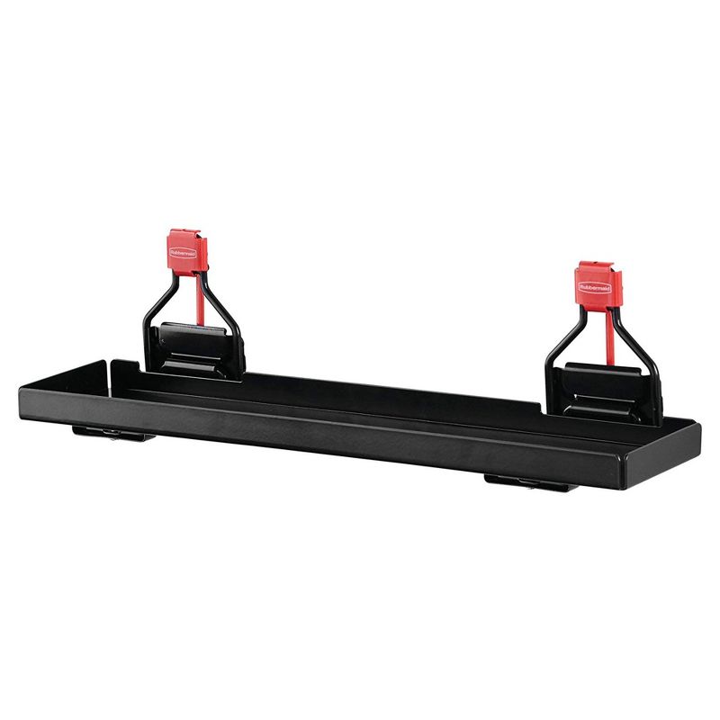 Rubbermaid Metal Shed Shelf & 50lb Capacity 34” Storage Shed Tool Rack (2-pack), 2 of 7