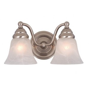 Vaxcel Standford 2 - Light Vanity in  Brushed Nickel - 1 of 4