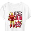 Women's - Marvel - Iron Man Action Figure Short Sleeve Graphic T-Shirt - 2 of 4