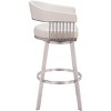 Zuo Bantry Swivel Barstool White - 2 of 4