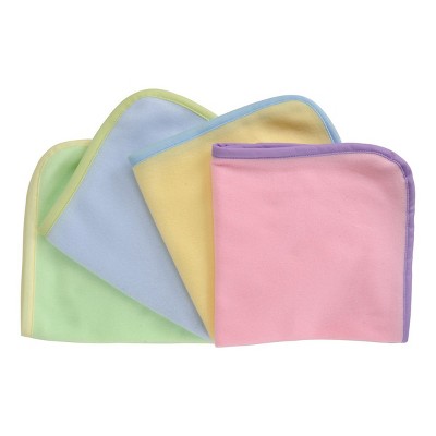 Kaplan Early Learning Soft and Cozy Doll Blankets  - Set of 4