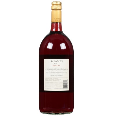 St. James Red Velvet Red Wine - 1.5L Bottle