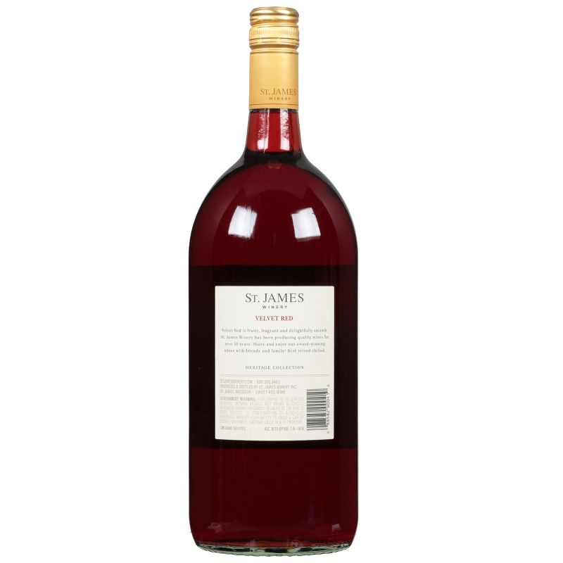 St. James Red Velvet Red Wine - 1.5L Bottle, 5 of 8