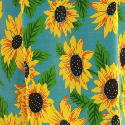 turquoise floral dress