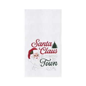 C&F Home Santa Is Coming To Town Towel - 1 of 3