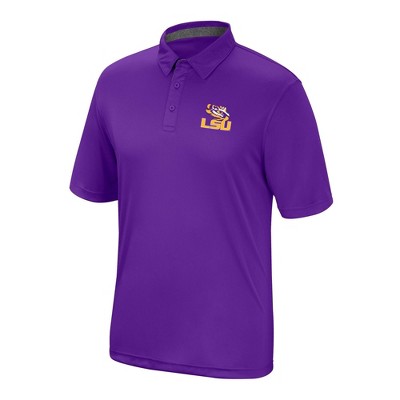 lsu men's polo shirts