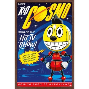 Trends International Netflix The Electric State - Kid Cosmo By Eric Tan Framed Wall Poster Prints - 1 of 4