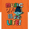 Boys' - Trolls - Branch Music Is Life Short Sleeve Graphic T-Shirt - 2 of 4