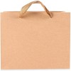 Bright Creations 25-Pack Kraft Paper Gift Bags with Soft Handles, Birthday Party Favor Shopping Bag, 8.6x7x3.9 in. - 3 of 4