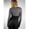 Jess by Meiko Women's Long Sleeve Heart Bolero Shrug - 4 of 4