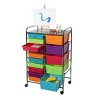 Seville Classics 15-Drawer Rolling Organizer Cart - 4 of 4