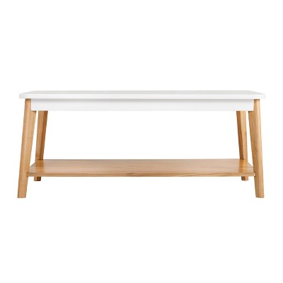 Remus Coffee Table Oak and White - Universal Expert