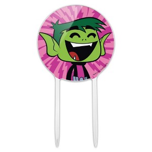 Teen Titans Go! Beast Boy Acrylic Cake Topper - 1 of 4