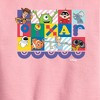 Boys' - Disney - Pixar Block Graphic Long Sleeve Fleece Sweatshirt - 2 of 4