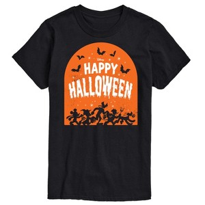 Men's - Disney - Happy Halloween Tombstone Short Sleeve Graphic T-Shirt - 1 of 4