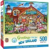 MasterPieces 500 Piece Jigsaw Puzzle - Greetings From New England - 15"x21" - 2 of 4