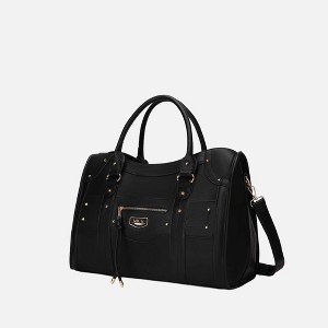 MKF Collection Patricia Vegan Leather Women’s Duffle Bag by Mia K - 1 of 4