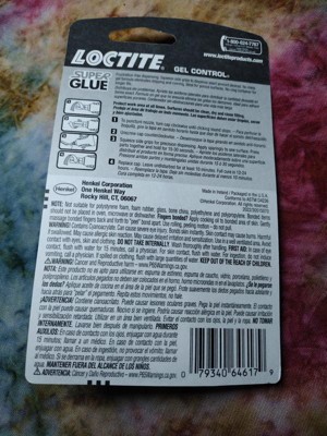 Loctite Super Glue Control Gel - .14 oz pkg