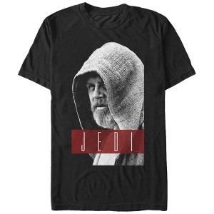 Men's Star Wars The Force Awakens Hooded Jedi Luke T-Shirt - 1 of 4