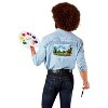 Bob Ross Bob Ross Adult Costume Top - 2 of 2