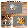LunaLulinlk 2-Pack Dish Drying Mats,Super Absorbent & Non-Slip Kitchen Counter Mat,Quick Dry Silicone Diatomite Drying Pad (23.6x15.7 in,Gray) - 4 of 4