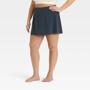 Women's Everyday Soft Mid-Rise Skort 14.5" - All In Motion™ - 1 of 4