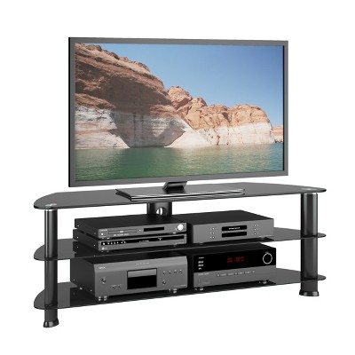 Corner TV Stand for TVs up to 60" CorLiving Black