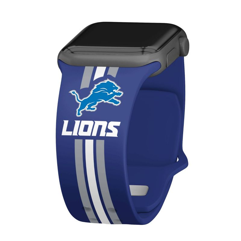 NFL Detroit Lions Wordmark HD Apple Watch Band, 1 of 4