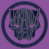 Girl's Black Panther: Wakanda Forever Panther Logo T-Shirt - 2 of 4
