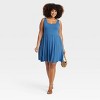 Women's Knit Mini Ballet Dress - A New Day™ - 3 of 3