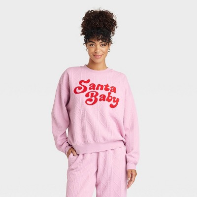 Santa baby sweatshirt target on sale