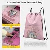Drawstring Backpack is a must-have for outdoor hiking/fitness, with a simple design and strong waterproof - 4 of 4