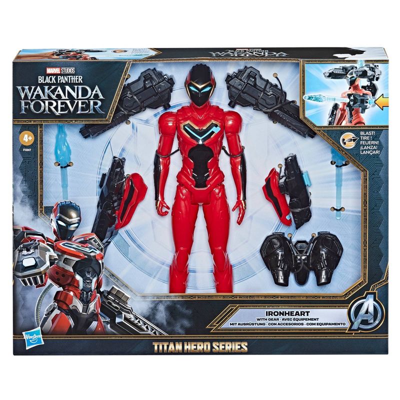 Marvel Studios&#39; Black Panther Wakanda Forever Titan Hero Series Ironheart with Gear Action Figure, 3 of 8