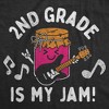 Youth Funny T Shirts 2nd Grade Is My Jam Sarcastic School Graphic Novelty Tee For Kids - Crazy Dog Youth T Shirt For Foodies - 2 of 4