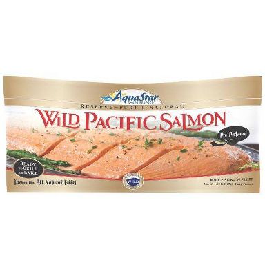 Aqua Star Frozen Wild Pacific Salmon - 20oz
