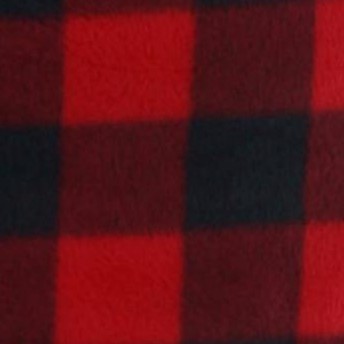 nightgown red black - buffalo plaid