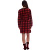 Just Love Womens Ultra-Soft Sleep Shirt Nightgown with Matching Fuzzy Socks - 3 of 3